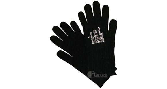 Image of 5 Star Wool Glove Liner, Black, Size 3 3818001