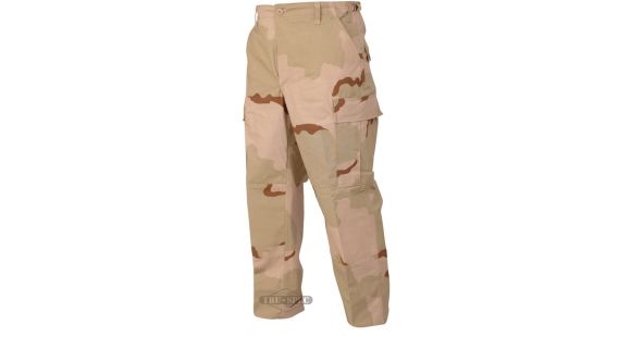 Image of TRU-SPEC BDU Cotton/Nylon Ripstop Pants - Men's, Desert 3-Color, Medium, Long, 1281024