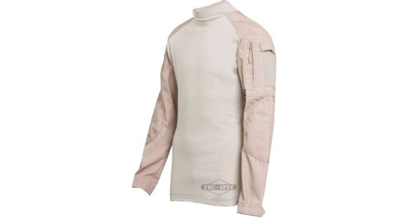 Image of Tru-Spec Combat Tru Shirt Kahki P/C Rip Stop, Medium, Regular 2554004