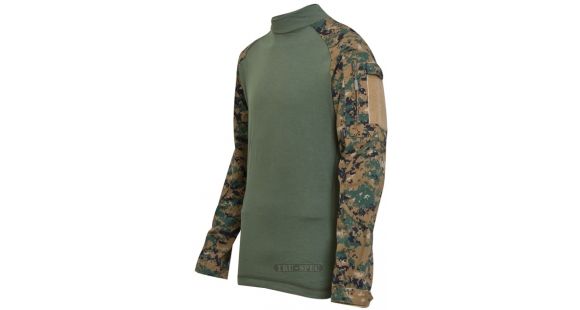 Image of Tru-Spec Combat Tru Shirt W/P Digital P/C Rip Stop, XSmall, Regular 2559002