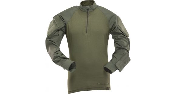 Image of Tru-Spec Combat Tru Xtreme Shirt OD Nyco Rip Stop, Small, Regular 2580003