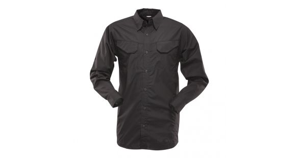 Image of Tru-Spec 24-7 Gunny 65/35 Poly Cotton Field Shirt, Black, Extra Large 3450006