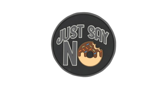 Image of Open Box, Dealer Demo, TRU-SPEC Just Say No Morale Patch, Black, 6690000