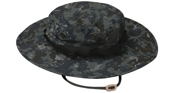 Image of Tru-Spec Military Boonie, TRU MIDNIGHT DIGITAL, 7-1/2 3213005