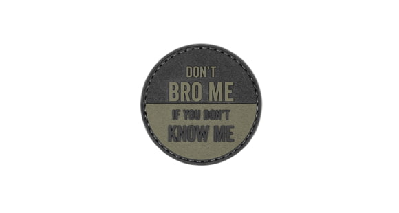 Image of Open Box, Dealer Demo, Tru-Spec Morale Patch, Don't Bro Me, 6601000