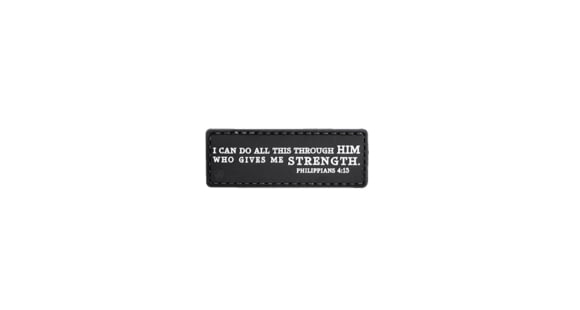 Image of Open Box, Dealer Demo, Tru-Spec Morale Patch, Philippians 413, 6608000