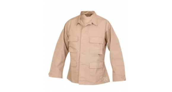 Image of Tru-Spec Polyester-Cotton BDU Jacket - Men's, Khaki, Extra Large, Regular Length 1310006