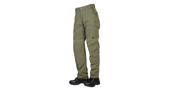 Image of TRU-SPEC Rip-Stop Pro Flex Unhemmed Pants - Men's, Range Green, Waist 28, Unhemmed, 1484082