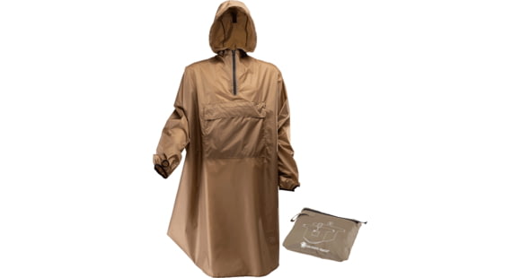 Image of TRU-SPEC Long Sentinel Poncho, Tan499, ONE SIZE, 3178000