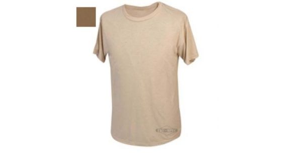 Image of Tru-Spec T-Shirt, Brown Short Sleeve, Xl 4392006