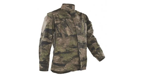 Image of Tru-Spec Tactical Response Uniform Shirt - Men's, 50/50 Nylon/Cotton Rip Stop, Atacs IX, 3XLR 1339008