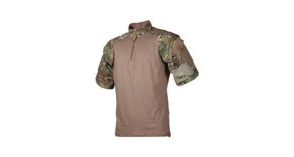 Image of Tru-Spec Tru Short Sleeve 1/4 Zip Combat Shirt - Men's, Extra Small, Regular, MultiCam, 2508002