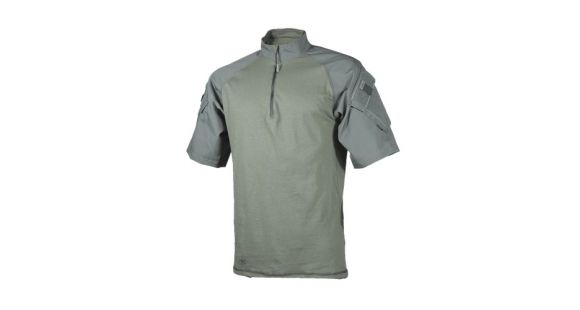 Image of Open Box, Dealer Demo, Tru-Spec Tru Short Sleeve 1/4 Zip Combat Shirt - Men's, 3XL, Regular, Olive Drab, 2509008