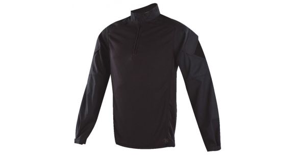 Image of Tru-Spec Urban Force TRU 1/4 Zip Combat Shirt, Black, LR 2576005