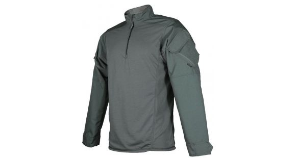 Image of Tru-Spec Urban Force TRU 1/4 Zip Combat Shirt, OD Green, LR 2584005