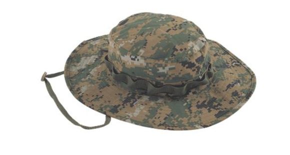Image of Tru-Spec Woodland Print Digital H2O Proof, Adjustable Boonie, One Size Fits Most 3348000