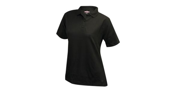 Image of Tru-Spec Women's Short Sleeve Performance Polo Shirt, Black, Extra Large 4375006