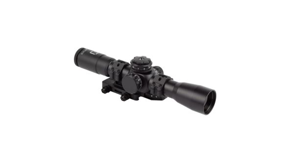Image of U.S. Optics BFx-10 Rifle Scope, 10x40mm, 34mm Tube, First Focal Plane, Digital Red Illuminated H425 Reticle, Matte Black, BFX-10H425