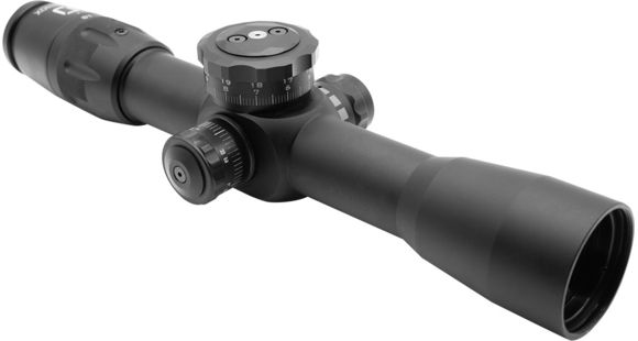 Image of U.S. Optics FDN-10X 1.8-10x40mm Rifle Scope, 34mm Tube, First Focal Plane, HORUS H425 Reticle, 1/10 MIL Elevation, Windage Adjustment, Matte Black, Small, FDN 10X H425