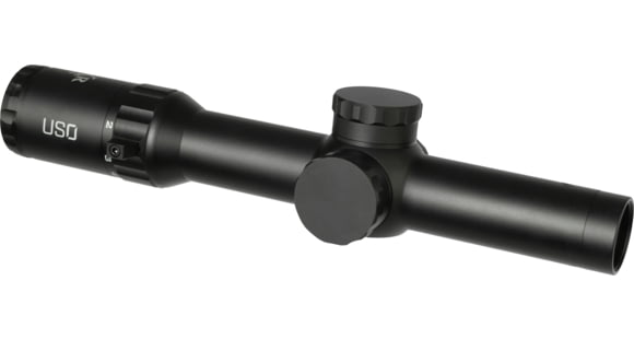Image of U.S. Optics SXR 1-6x28mm LPVO 34 mm Tube Rifle Scope, First Focal Plane, BDR 556 Reticle, Matte Black, SXR 1-6 BDR556