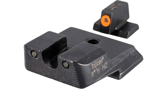 Image of USED EDEMO Trijicon HD XR Night Sight Set, Orange Front Outline for Smith and Wesson M&amp;P, SD9 VE, SD40 VE, Black, 600851, EDEMO3, EDEMO1, Condition Fair, Installed/Mounted