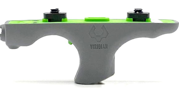 Image of USED Viridian OpticsPlanet Exclusive HS1 Hand Stop with Red Laser, M-LOK Mounting Retail Box, Wolf Gray, 912-0054, EDEMO14, Condition Like New, Open Box