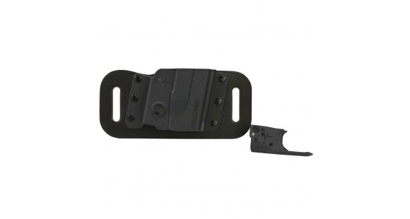 Image of Viridian Reactor 5 Green Laser Sight for Glock 19/23 featuring ECR, Includes Holster, Black, R5-G19/23