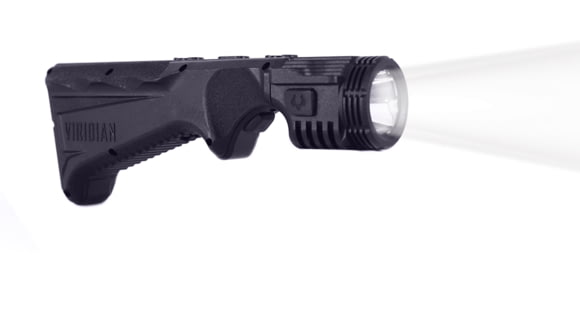 Image of Viridian Weapon Technologies 4LUX 2K Angled Foregrip, M-LOK, 2000 Lumens, Black, 912-0089