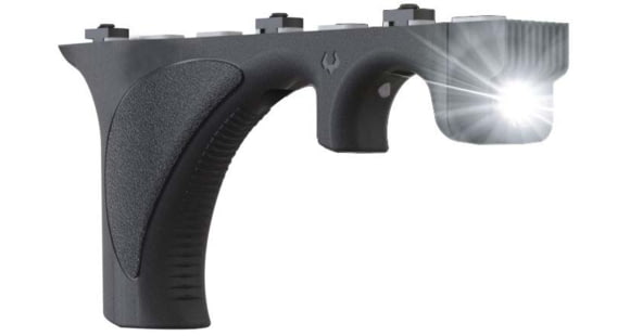 Image of DEMO, Viridian Weapon Technologies 4LUX Close Quarters 400 Lumen Grip Light, Ergonomic Grip, M-LOK, Black, 912-0072