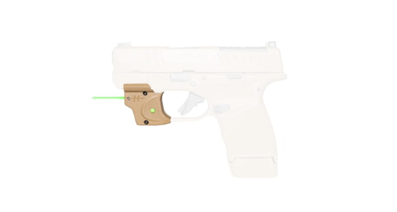 Image of Viridian Weapon Technologies E-Series Laser Sight, Green Laser, Springfield Hellcat, Flat Dark Earth, 912-0047