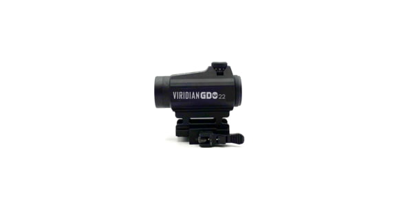 Image of Viridian Weapon Technologies GDO 22 1x22 Green Dot Optic, 3 MOA, QD mount, Black, 981-0029