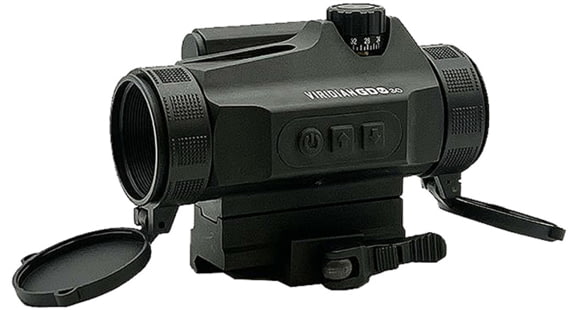 Image of Viridian Weapon Technologies GDO 30 1x30 Green Dot Optic, QD mount, Black, 981-0025