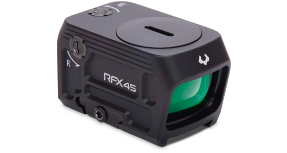 Image of Viridian Weapon Technologies RFX45 Closed Emitter Green Dot Sight includes RMR Adapter, Black, 981-0053