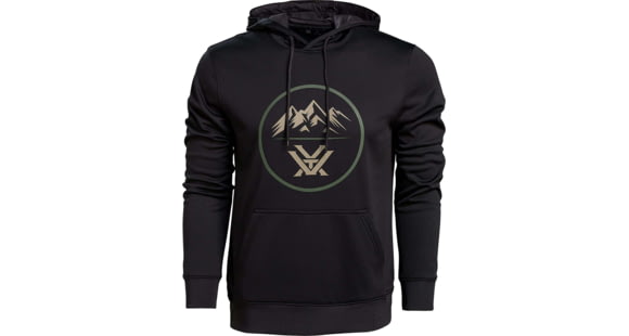 Image of Vortex 3 Peaks Performance Hoodie - Men's, Large, Black, 221-31-BLKL