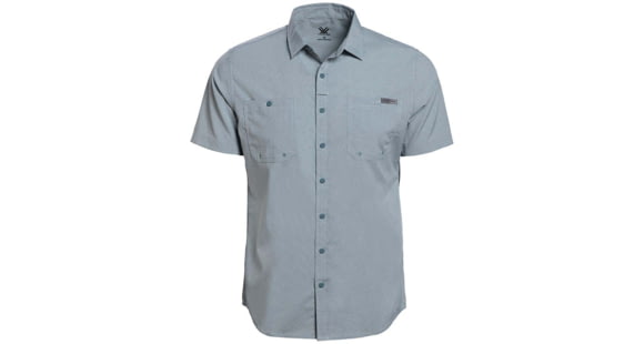 Image of Vortex Alpine Cove SS Shirt - Men's, Medium, Shale Blue, 122-17-GBLM