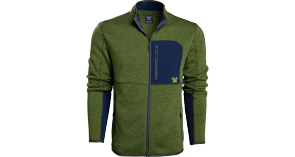 Image of Vortex Anchor Point Fleece Full Zip Jacket - Men's, Medium, Mayfly, 220-25-MFYM