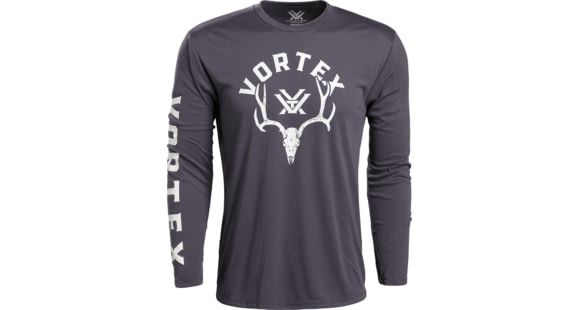 Image of Vortex Antler Envy Long Sleeve T-Shirt - Men's, 2XL, Charcoal, 219054-CHR2X