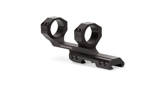 Image of Vortex Sport Cantilever 30mm Rifle Scope Ring Mount, 2in Offset, Matte Aluminum, Black, Medium, CM-202