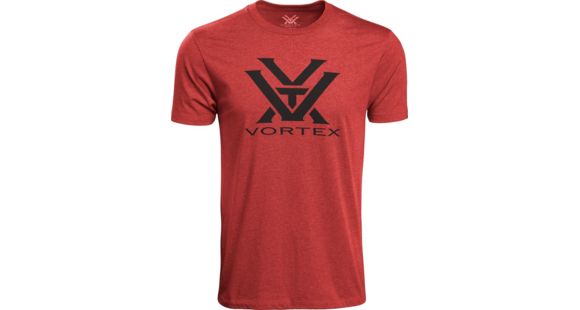 Image of Vortex Core Logo Short Sleeve T-Shirt - Men's, 3XL, Red Heather, 120-16-REH3X