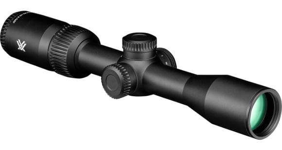 Image of Vortex Crossfire HD 2-7x32 mm 1 in Tube Rifle Scope, Second Focal Plane, Illuminated Dead-Hold 2A BDC MOA, Black, 11.2", 15.7oz, CFR-2701I