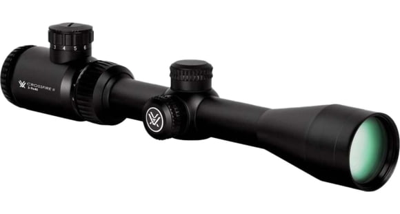 Image of Refurbished, Vortex Crossfire II 3-9x40mm Rifle Scope, 1in Tube, Second Focal Plane, Black, Hard Anodized, Red V-Brite Reticle, MOA Adjustment, CF2-31025