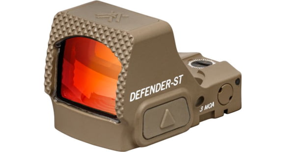 Image of Vortex Defender-ST 1x23mm Micro Reflex Red Dot Sight, 3 MOA, Tan, DFST-MRD3-T