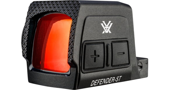 Image of Vortex Defender-ST Enclosed Solar Micro Reflex Red Dot Sight, 1x22.5mm, 3 MOA dot with 32 MOA circle Reticle, Black, DFST-MRD3-E