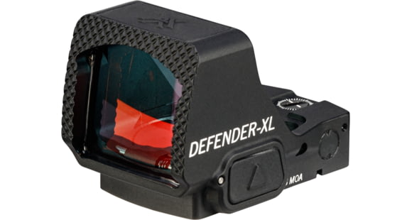 Image of Vortex Defender-XL 1x Micro Reflex Red Dot Sight, 8 MOA Defender Dot Reticle, Black DFXL-MRD8