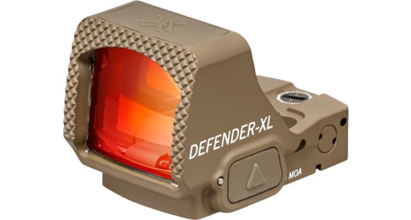 Image of Vortex Defender-XL 1x25mm Micro Reflex Red Dot Sight, 5 MOA, Tan, DFXL-MRD5-T