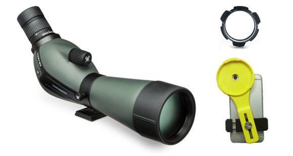 Image of Vortex Diamondback 20-60x80 Angled Spotting Scope w/FREE Phone Skope Case and Spotting Scope Adapter