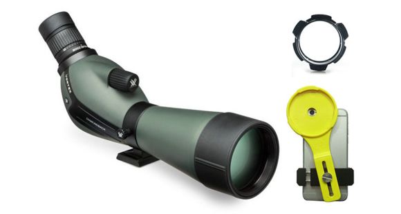 Image of Vortex Diamondback 20-60x80 Straight Spotting Scope w/FREE Phone Skope Case and Spotting Scope Adapter