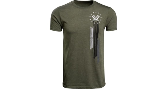 Image of Vortex Double Down T-Shirt - Men's, Olive Heather, 2X, 120-30-OLH2X