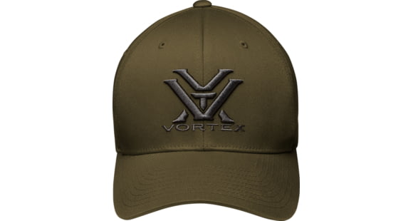 Image of Vortex Flexfit Caps - Mens, Olive Drab, LXL, 120-66-ODBLXL