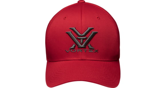 Image of Vortex Flexfit Cap - Men's, Red, Small/Medium, 120-66-REDSM